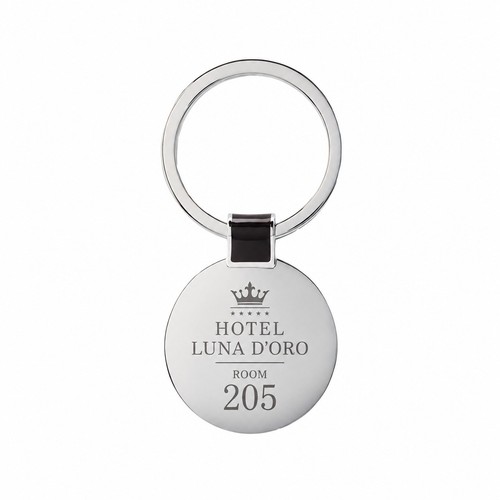Portachiavi hotel metallo - hotel,