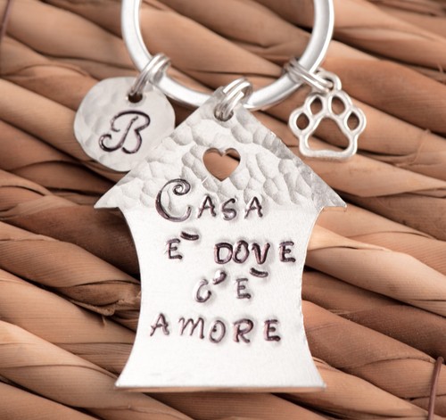 Portachiavi casa nuova come - casa,