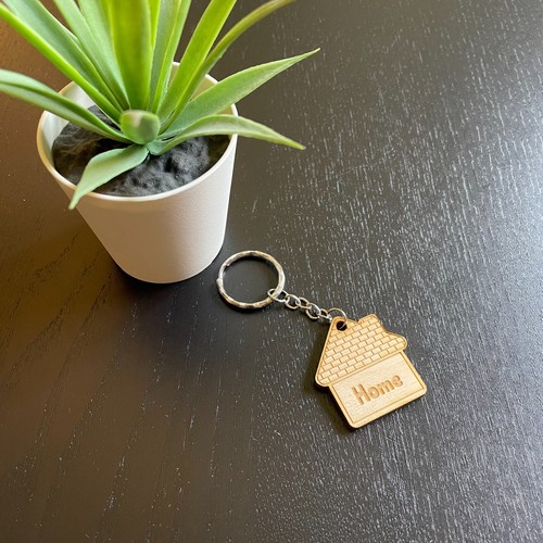 Portachiavi legno forma - legno,