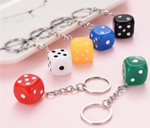 Portachiavi dado gioco - portachiavi, da