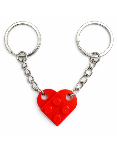 Portachiavi coppia cuore - coppia,