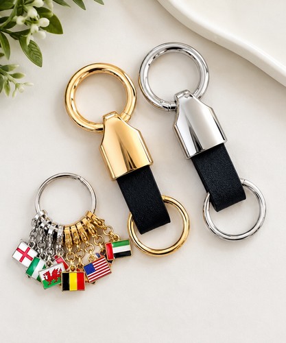Country flag keyring charm - country,