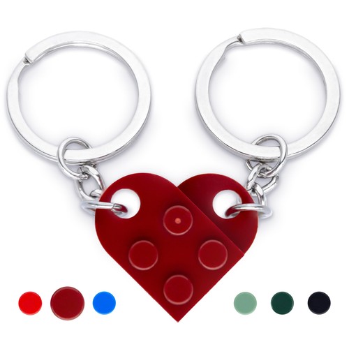 Portachiavi coppia cuore per - coppia, cuore,
